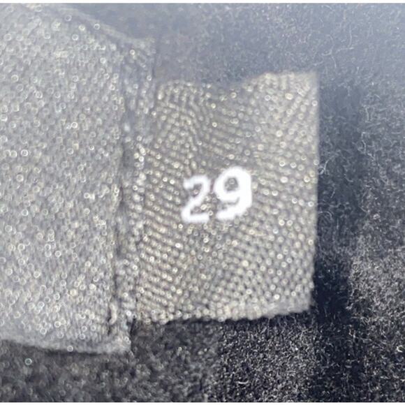 Hudson Nico Ombre Black to Gray Velvet Mid Rise Super Skinny Pant sz 29 - Picture 4 of 8